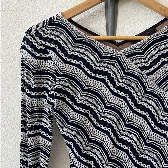 BCBGMaxAzria Melysa crochet Bodycon Dress size XS - Picture 3 of 8